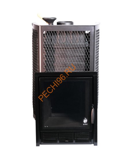 Печь банная чугунная Сибирь Амур ЗК Сетка, Панорама