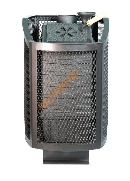 Печь банная чугунная Сибирь Амур ЗК Сетка, Панорама