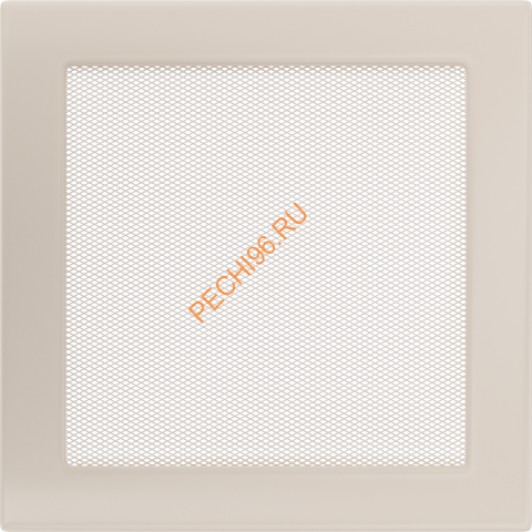 Вентиляционная решетка Kratki 22K 220х220 мм кремовый