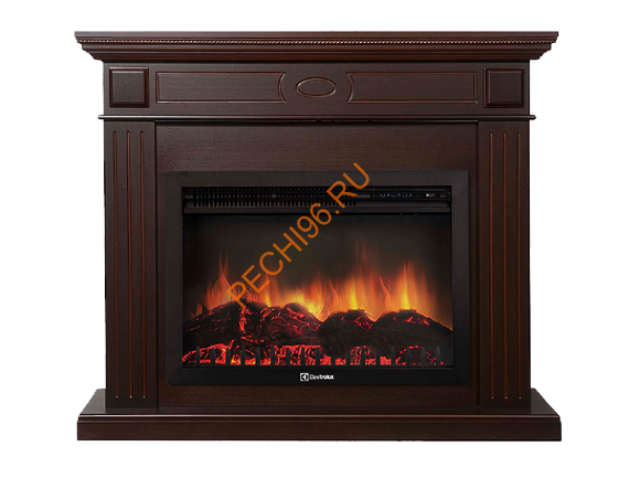 Электрокамин Electrolux Sphere Plus EFP/P-3320RLS с порталом Firelight Bianco 30, темный дуб Электрокамин Electrolux Sphere Plus EFP/P-3320RLS с порталом Firelight Bianco 30, темный дуб