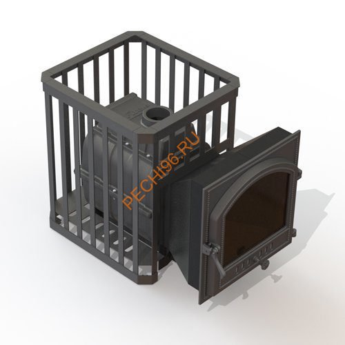 Печь банная FireWay ПароВар 18 сетка-прут (505)