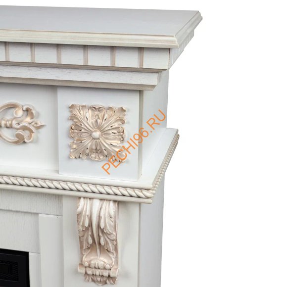 Электрокамин RealFlame Estella 25,5/26 WT с Black вставкой + 3D Cassette 630 Электрокамин RealFlame Estella 25,5/26 WT с Black вставкой + 3D Cassette 630