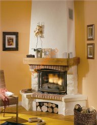 Дровяной камин CHAZELLES Ascain с топкой С700L Дровяной камин CHAZELLES Ascain с топкой С700L