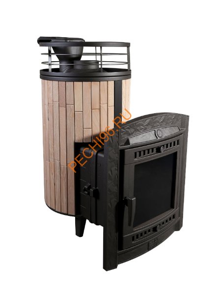 Печь банная Атмосфера L Окаменевшее дерево ламель+сетка Печь банная Атмосфера L Окаменевшее дерево ламель+сетка