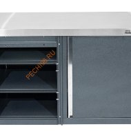 Модуль уличной кухни SMART-1200 Шкаф угловой универсальный (HS-KU03-SHU1200) Helios