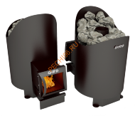 Печь банная Grill’D Aurora 160 long black Печь банная Grill’D Aurora 160 long black