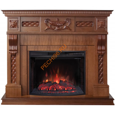 Электрокамин RealFlame Corsica Lux 25,5/26 с очагом Evrika 25,5 LED