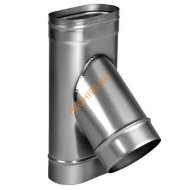 Тройник Вулкан VOR 45° 100x200 с патрубком D150