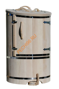 Фитобочка ExpertSaun кедровая круглая гигант со скосом