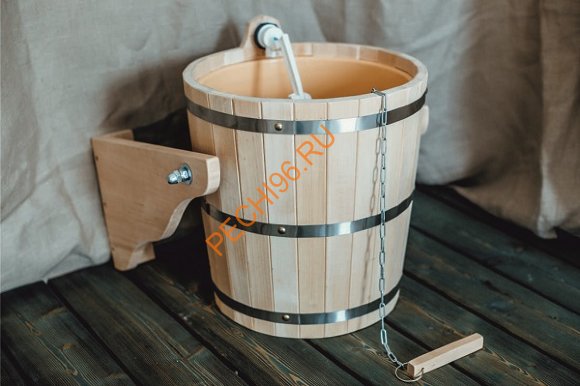 Обливное устройство Woodson из липы 12 л