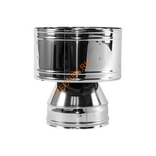 Дефлектор ВУЛКАН V50R, нержавейка AISI 321/304, d 300/400 мм Дефлектор ВУЛКАН V50R, нержавейка AISI 321/304, d 300/400 мм