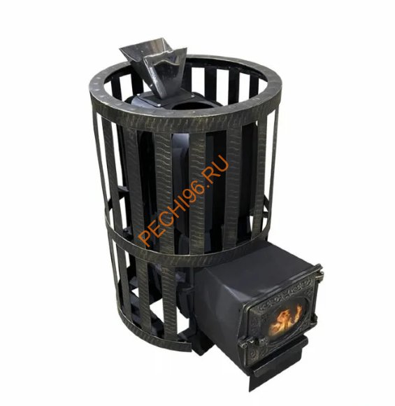 Печь банная Берёзка Воевода 15 ЗК сетка ДТ-3 со стеклом