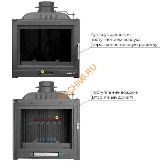 Каминная топка EVEREST U10