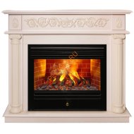 Электрокамин RealFlame Attica 25,5/26 WT с очагом 3D Novara