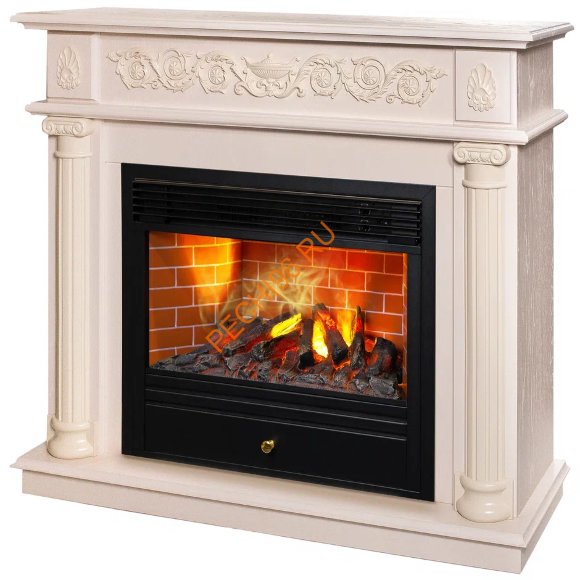 Электрокамин RealFlame Attica 25,5/26 WT с очагом 3D Novara