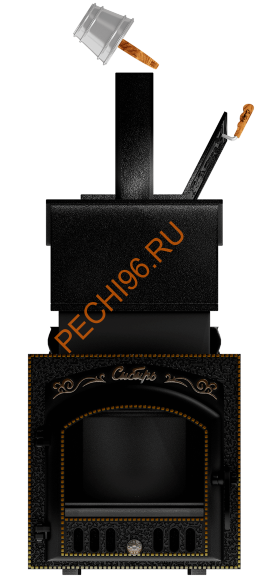 Печь банная Сибирь-премиум 40 (545х545), ТК 400 мм, ЗК Печь банная Сибирь-премиум 40 (545х545), ТК 400 мм, ЗК