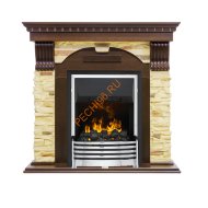 Электрокамин Dimplex Dublin угловой с очагом Flagstaff темный дуб/ сланец Электрокамин Dimplex Dublin угловой с очагом Flagstaff темный дуб/ сланец