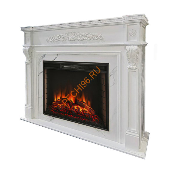 Электрокамин RealFlame MOZART 26 WT с очагом Epsilon 26 S IR Электрокамин RealFlame MOZART 26 WT с очагом Epsilon 26 S IR