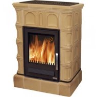 Печь-камин ABX Britania K кафельный цоколь вставка Комбо