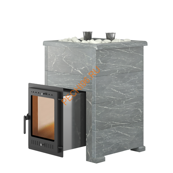 Печь банная Эверест Steam Master 30 INOX, Талькохлорит, S-40