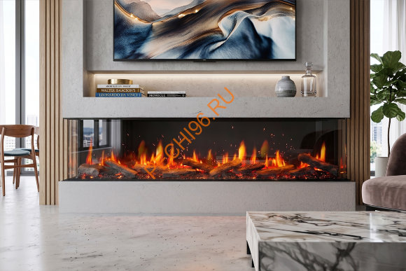 Электрический очаг Royal Flame 5DVART 60 PANORAMA LCD Электрический очаг Royal Flame 5DVART 60 PANORAMA LCD