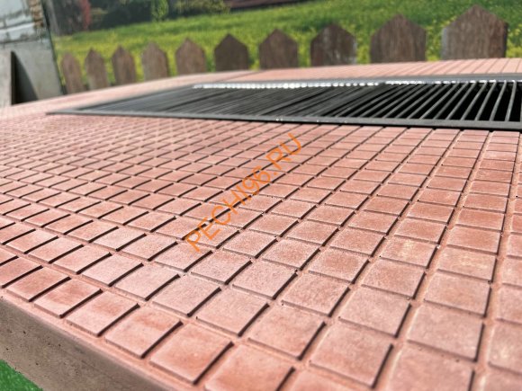 Прямоугольный стол-гриль Барбекю центр