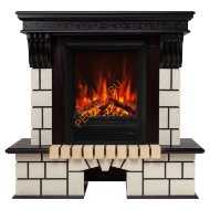 Электрокамин RealFlame Stone STD AO с очагом Eugene