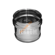 Заглушка Феррум М внешняя , нержавейка AISI 430-0,5 мм, d 115 мм