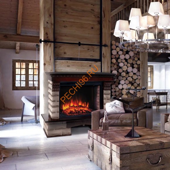 Электрокамин RealFlame Kansas 33 AO с очагом Epsilon 33 S Электрокамин RealFlame Kansas 33 AO с очагом Epsilon 33 S