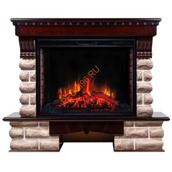 Электрокамин RealFlame Kansas 33 AO с очагом Epsilon 33 S Электрокамин RealFlame Kansas 33 AO с очагом Epsilon 33 S