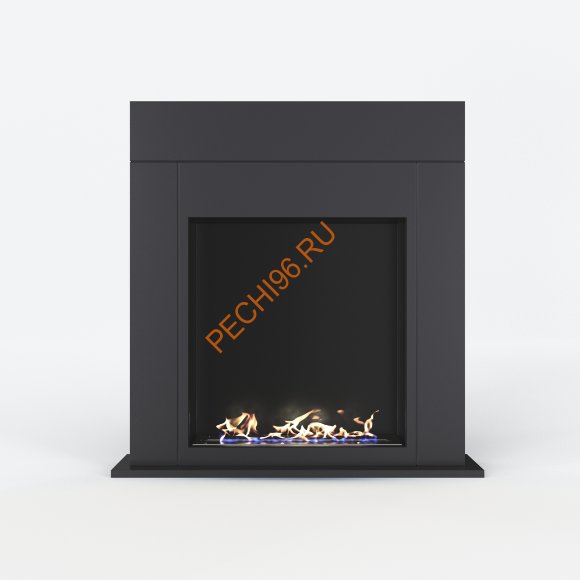 Биокамин Русский огонь Токио напольный чёрный