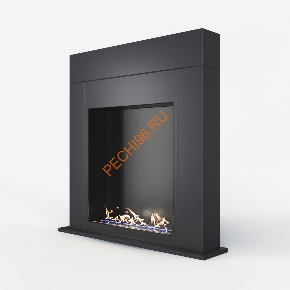 Биокамин Русский огонь Токио напольный чёрный