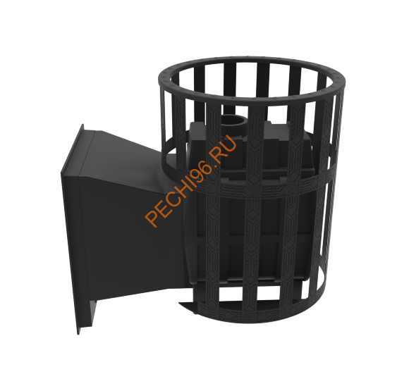 Печь банная Берёзка Воевода 15 Д-1, сетка