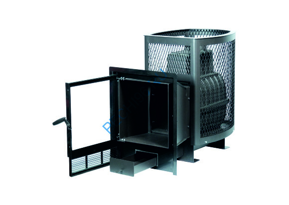 Печь банная чугунная Сибирь 22 ПРО Сетка, Панорама Печь банная чугунная Сибирь 22 ПРО Сетка, Панорама