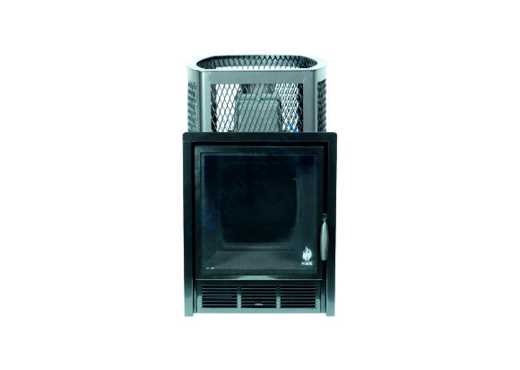 Печь банная чугунная Сибирь 22 ПРО Сетка, Панорама Печь банная чугунная Сибирь 22 ПРО Сетка, Панорама