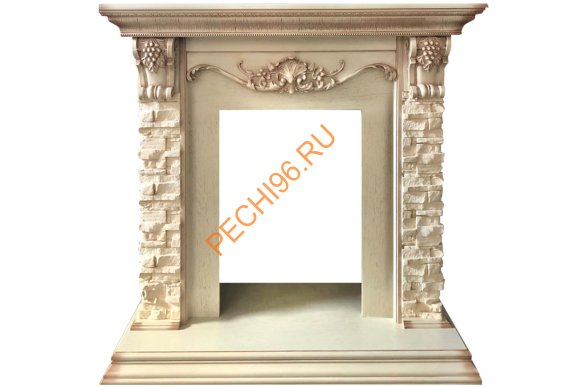Портал Royal Flame Adriana сланец бежевый под классический очаг Портал Royal Flame Adriana сланец бежевый под классический очаг