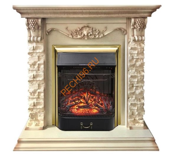 Портал Royal Flame Adriana сланец бежевый под классический очаг Портал Royal Flame Adriana сланец бежевый под классический очаг