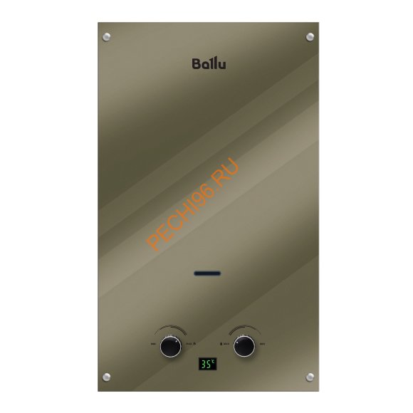 Газовая колонка Ballu GWH 10 Fiery Glass Mirror Газовая колонка Ballu GWH 10 Fiery Glass Mirror