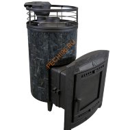 Печь банная Атмосфера L Пироксенит ламель+сетка