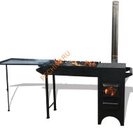 Кухня-мангал Березка ДТ-3 стекло