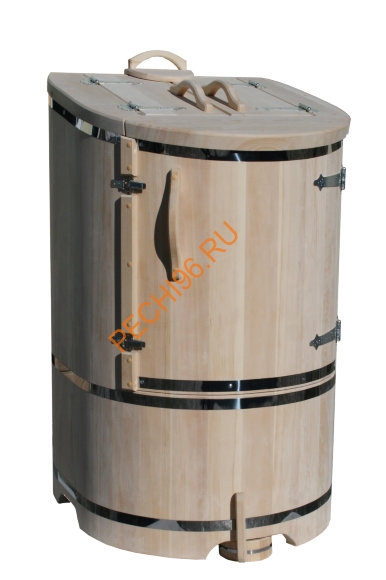 Фитобочка ExpertSaun кедровая овальная со скосом