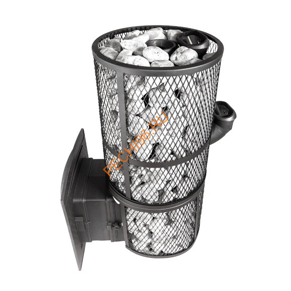 Печь банная Атмосфера XXL сетка нержавеющая сталь