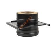 Площадка монтажная Везувий BLACK (AISI 430/0,8мм) d 120/200 мм, 300/300мм Площадка монтажная Везувий BLACK (AISI 430/0,8мм) d 120/200 мм, 300/300мм