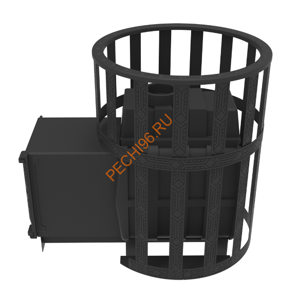 Печь банная Берёзка Воевода 15 ДТ-4 сетка