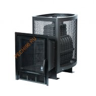 Печь банная чугунная Сибирь 24 ПРО Сетка, Панорама