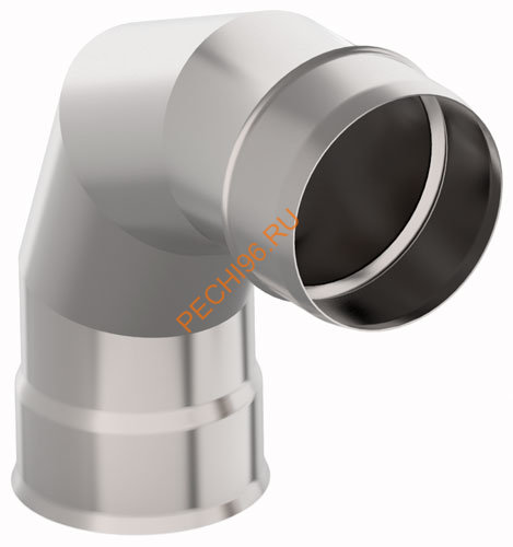 Отвод на 90 градусов УМК нержавейка АISI 439 d 200 мм Отвод на 90 градусов УМК нержавейка АISI 439 d 200 мм