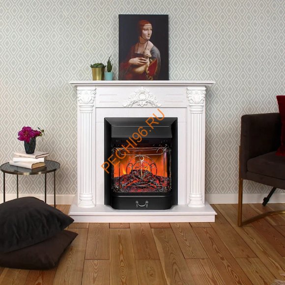 Электрокамин RealFlame Stefania с очагом Majestic Lux BL