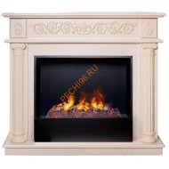 Электрокамин RealFlame Attica 25,5/26 WT с Black вставкой + 3D Cassette 630 Электрокамин RealFlame Attica 25,5/26 WT с Black вставкой + 3D Cassette 630
