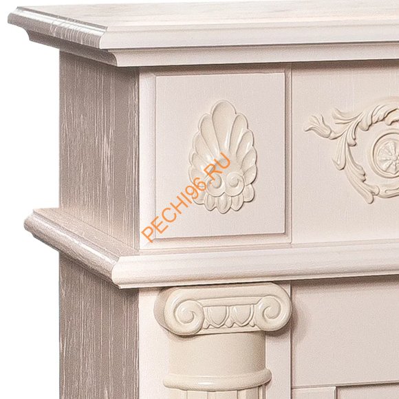 Электрокамин RealFlame Attica 25,5/26 WT с Black вставкой + 3D Cassette 630