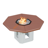 Стол-гриль Барбекю центр Виконт Кантри